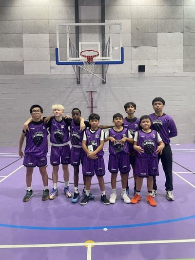 Match day, purple kit
